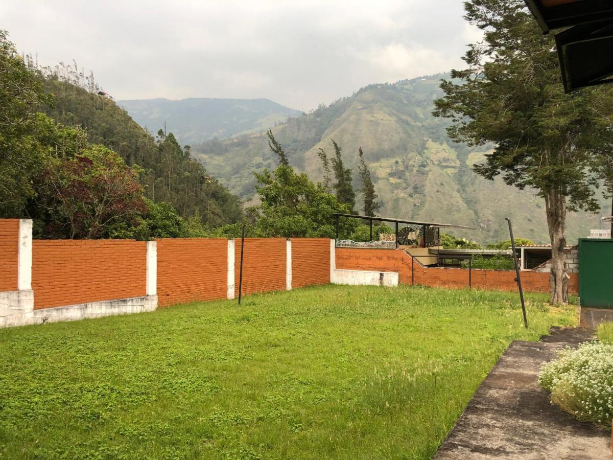Mountain Chalet - Tungurahua Hot Springs/Aguas Termales Baños Exteriér fotografie